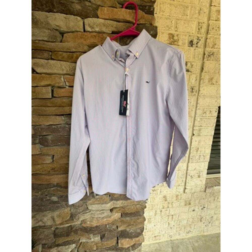 Vineyard Vines NWT Performance Whale Shirt-Size L (16)